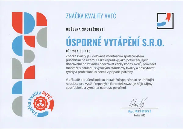 Značka kvality AVTČ